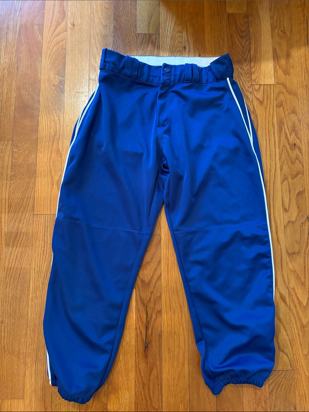 Alleson Athletic Royal Blue Athletic Softball Pants with White Piping